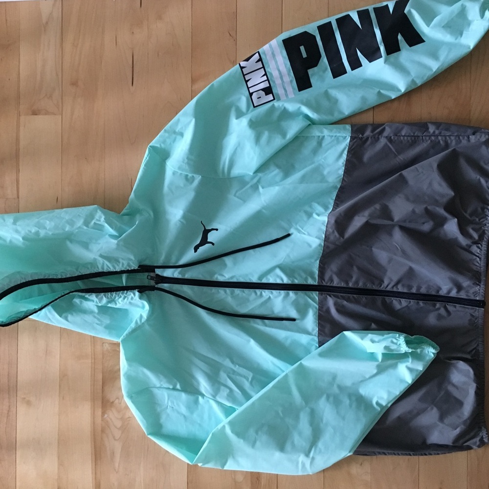 Victoria's Secret Pink Hooded Windbreaker